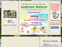 Tablet Screenshot of lestrem-nature.org